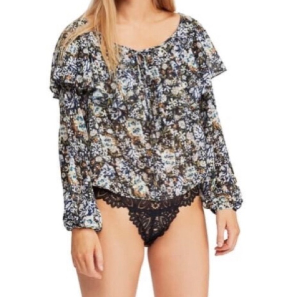 Intimately Free People Say It To Me Bodysuit sz XS